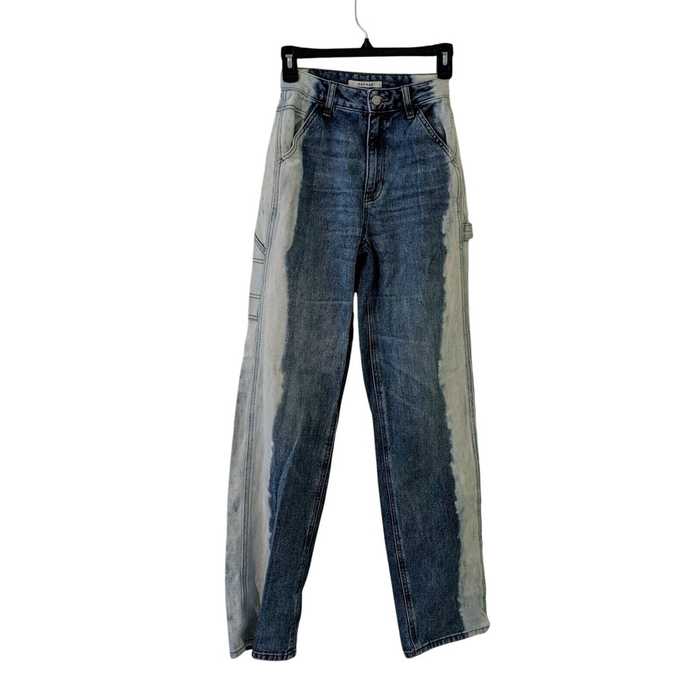 PacSun Carpenter Jeans Women's Distressed Wide Leg Denim Size‎ 23
